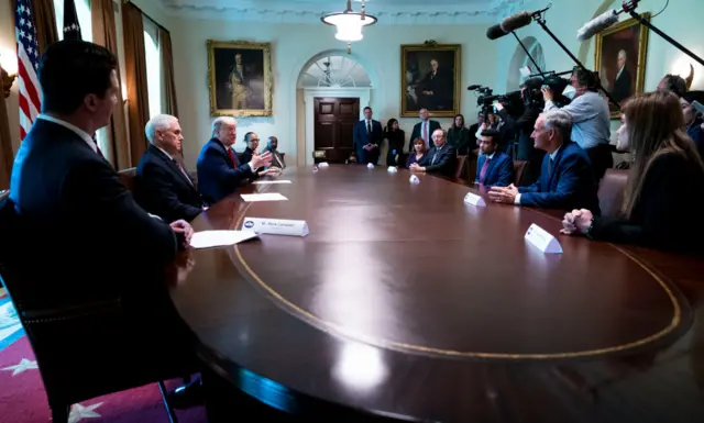 Trump meeting coronavirus survivors at the White House