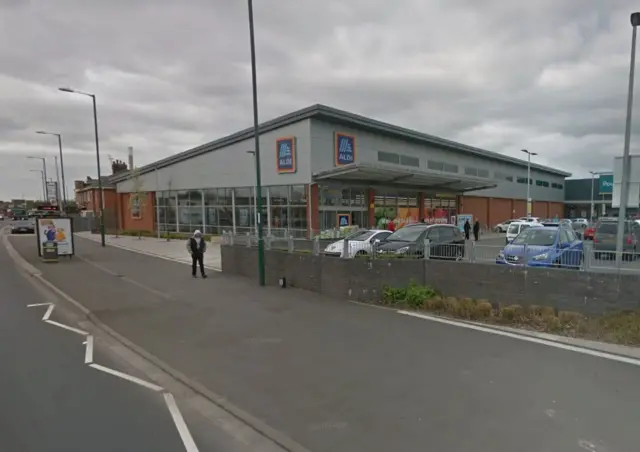 Aldi in Daleside Road, Nottingham