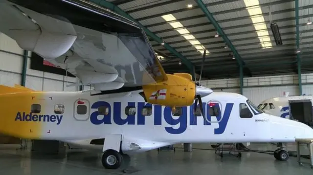 Aurigny dornier plane