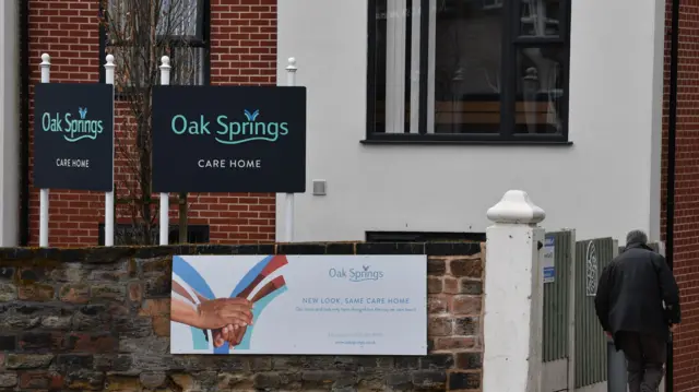 Oak Springs Care Home had to appeal for staff after 50 of its 72 workers had to self-isolate