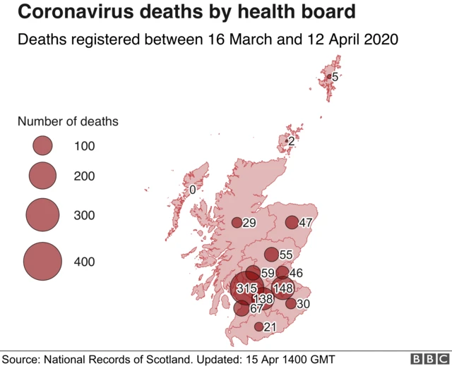 Map of Scotland