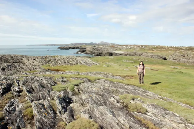 The Anglesey Coastal Path on Holy Island