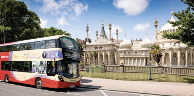 Bus in Brighton