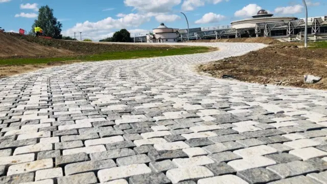 The cycling track