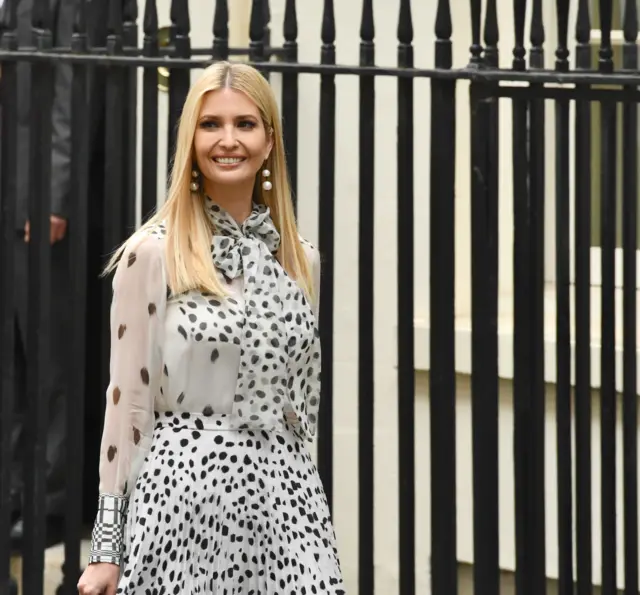 Ivanka Trump in London (file photo)