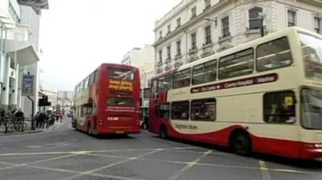 Buses in Brighton