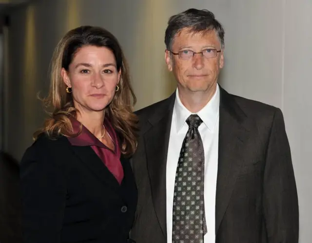 Melinda and Bill Gates