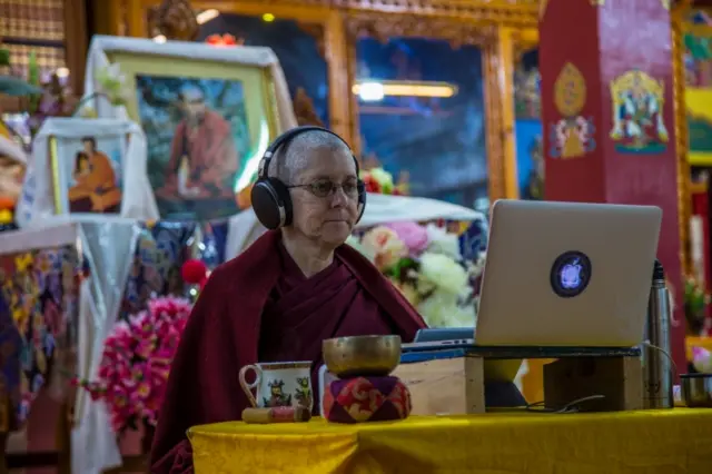 Tibetan Buddhist nun Tenzin Drolma