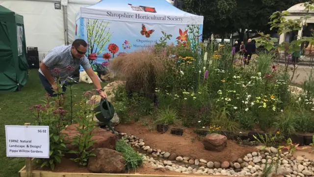 A previous Shrewsbury Flower Show