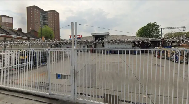 Tesco site for development, Hackney, London