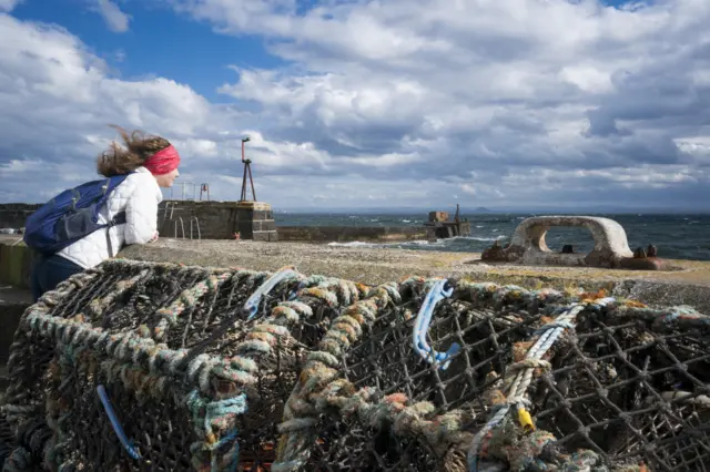 St Monans Harbour in Fife