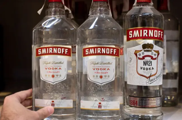 Smirnoff vodka