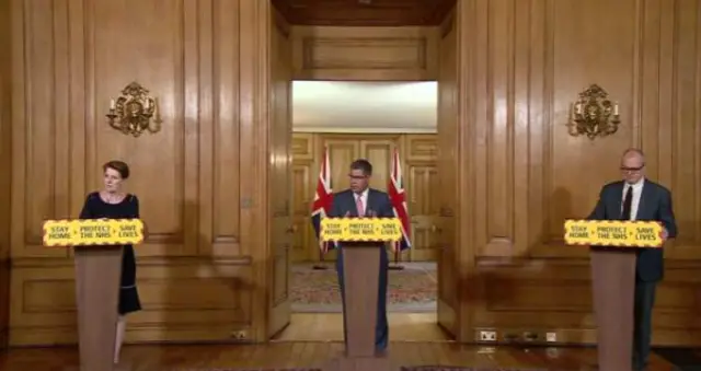 UK government press briefing