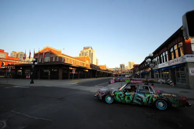 Canada's capital city looks empty amid coronavirus lockdown measures