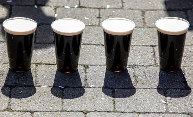 Pints of Guinness