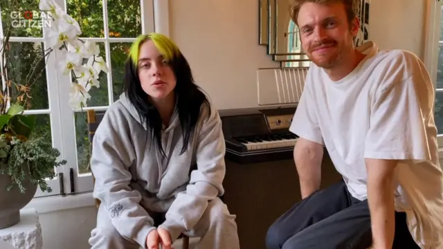 Billie Eilish and Finneas