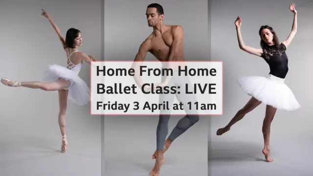 Poster for Home From Home | Ballet Class LIVE