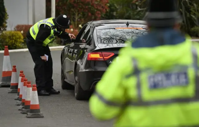 Vehicle checks in North Yorkshire