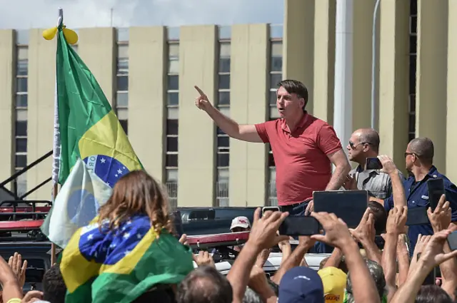 Brazilian President Jair Bolsonaro