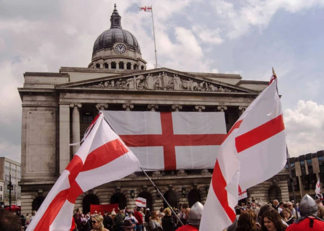 St George's Day in Nottingham