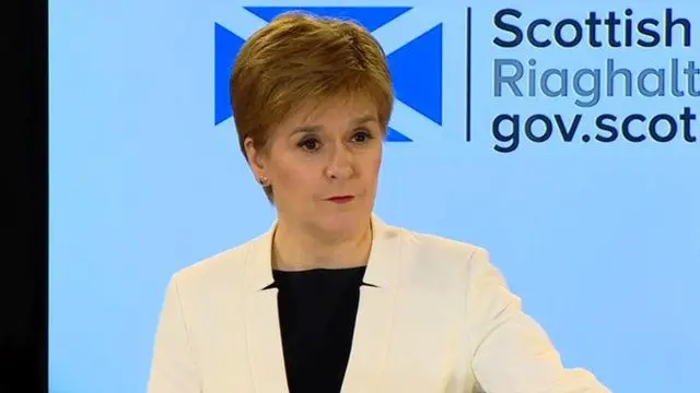 First Minister Nicola Sturgeon