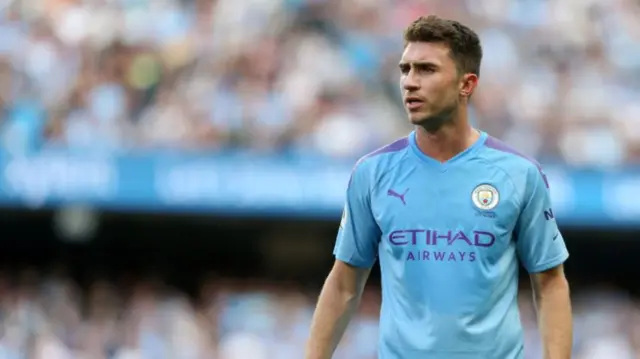 Manchester City defender Aymeric Laporte