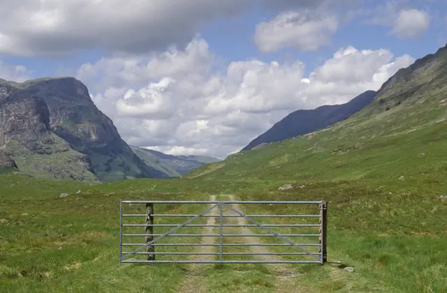 countryside gate