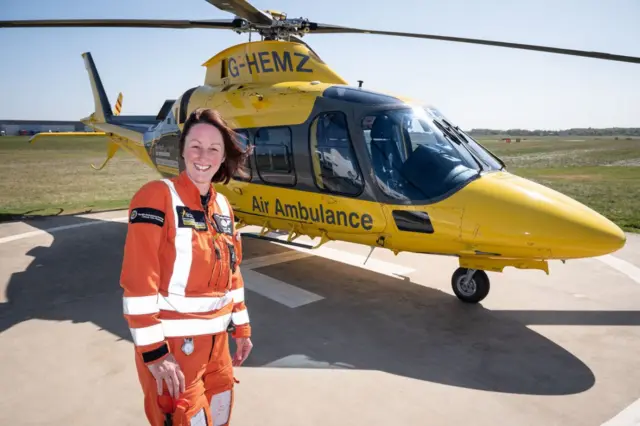 Paramedic Sophie Birt