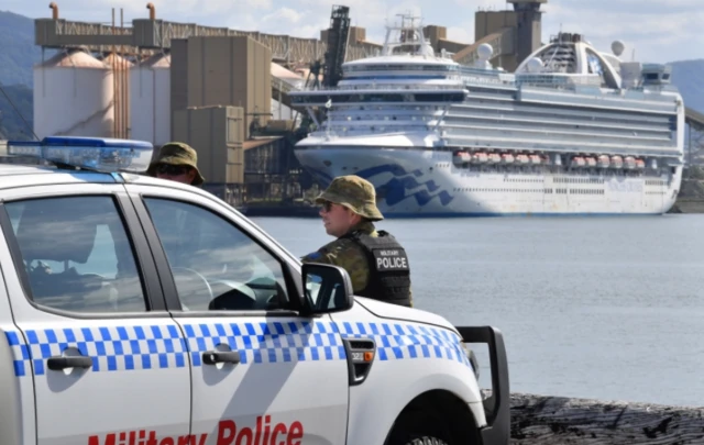 Ruby Princess at Port Kembla