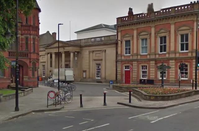 Bollards in York street