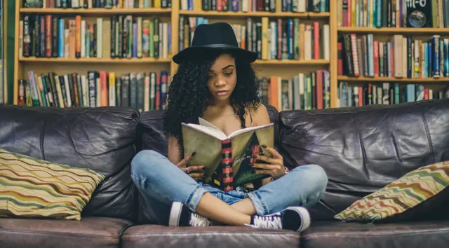 Woman reading
