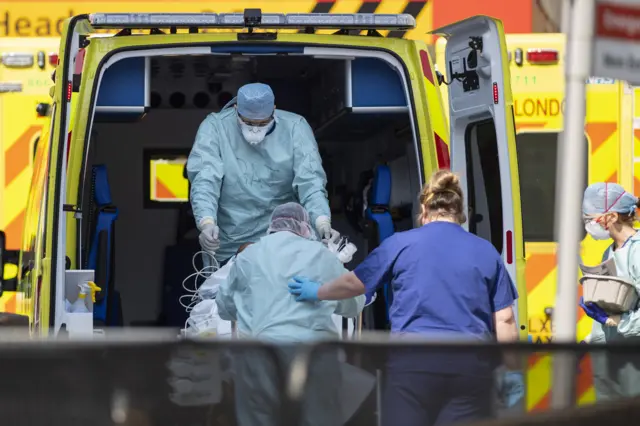 Doctors wearing PPE