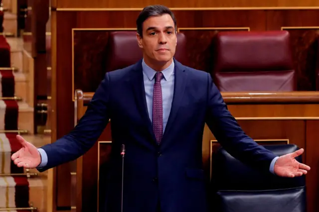 Spanish Prime Minister Pedro Sanchez