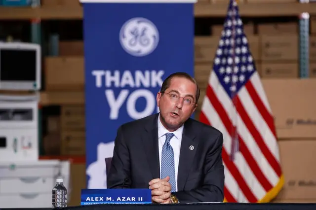 US Health Secretary Alex Azar