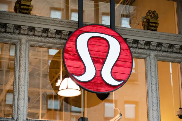 A view of a Canadian athletic apparel retailer Lululemon