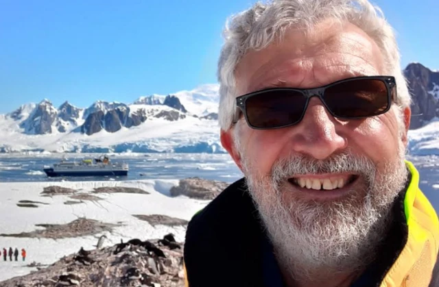 Ashley Cooper in Antarctica