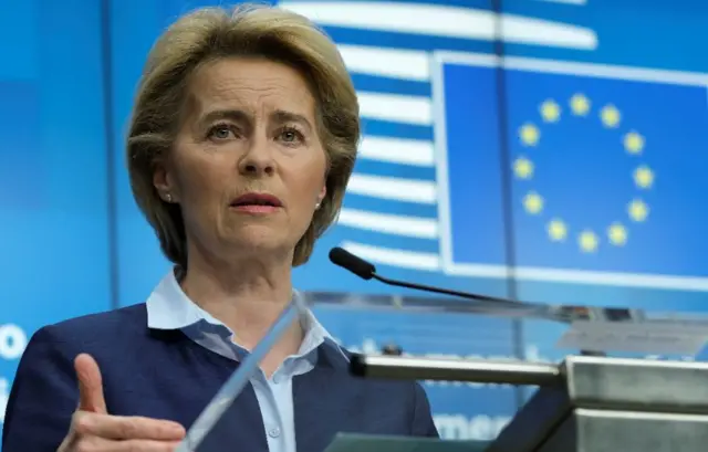 European Commission chief Ursula von der Leyen