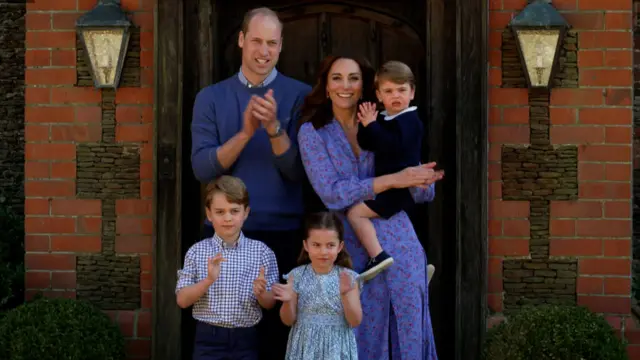 Duke and Duchess of Cambridge and family