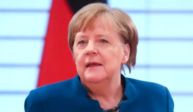 Chancellor Merkel, file pic