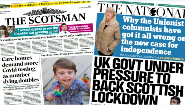 Scotland's papers