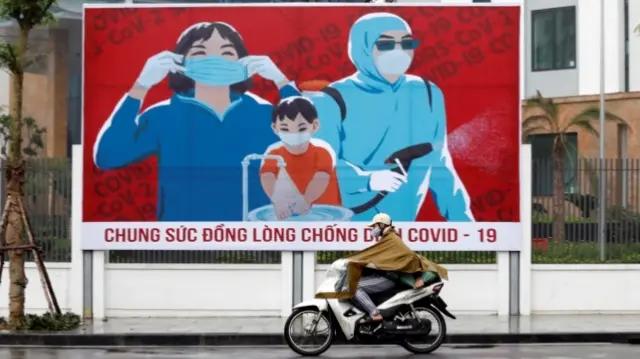 Vietnamese anti-virus poster