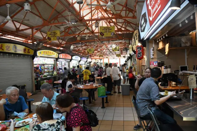 Maxwell Hawker Centre Singapore