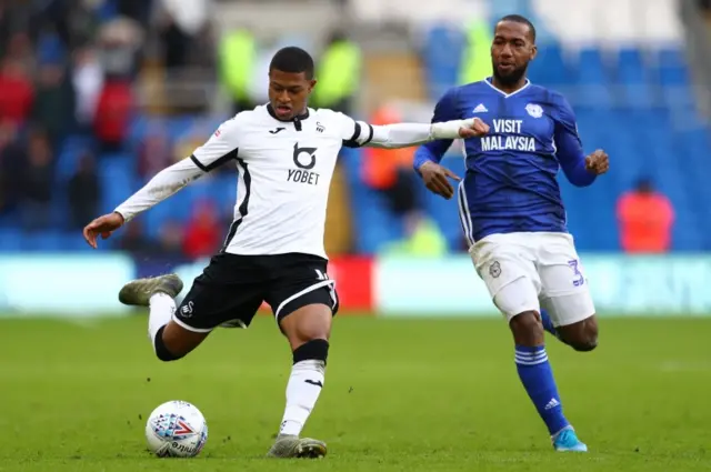 Cardiff City v Swansea City, January 2020