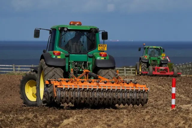 Farm tractor