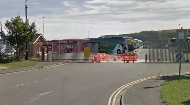 Builder Street coach park, Llandudno