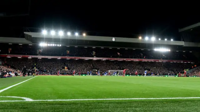 The Anfield Road stand