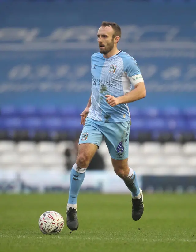 Coventry captain Liam Kelly