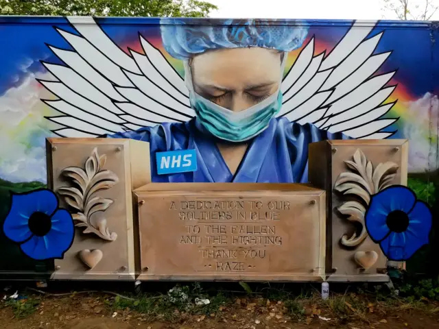 NHS mural