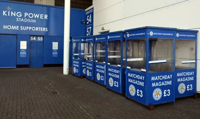 Leicester City's King Power Stadium