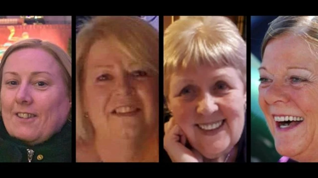 Kirsty Jones; Angie Cunningham; Catherine Sweeney and Janice Graham were all frontline health and care workers